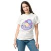 unisex-classic-tee-white-front-6a37d8dc4dd06.jpg Het VRides Botsauto T-shirt β Vol Gas de Show Stelen! π